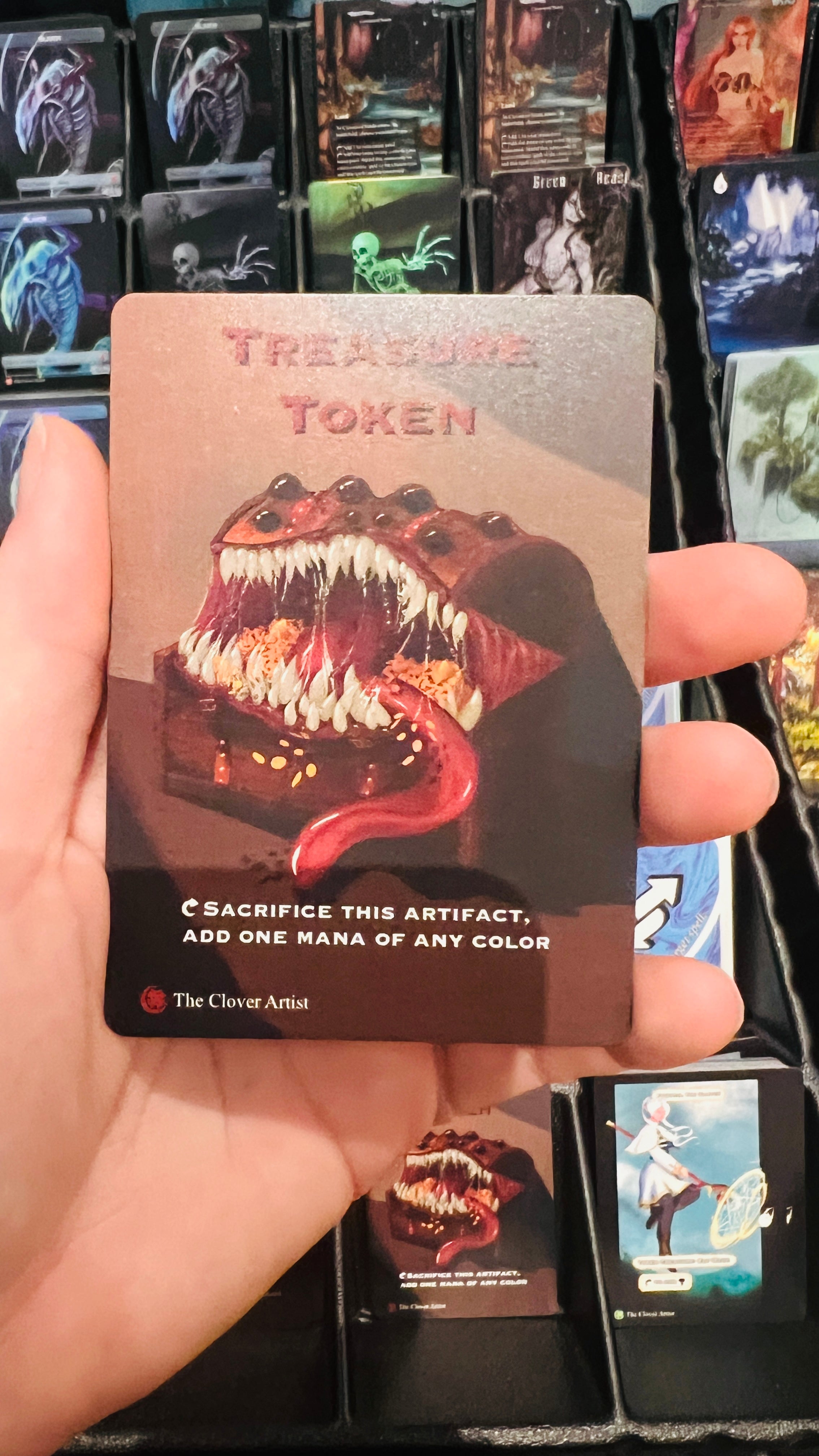 Mimic Treasure Token MTG tokens