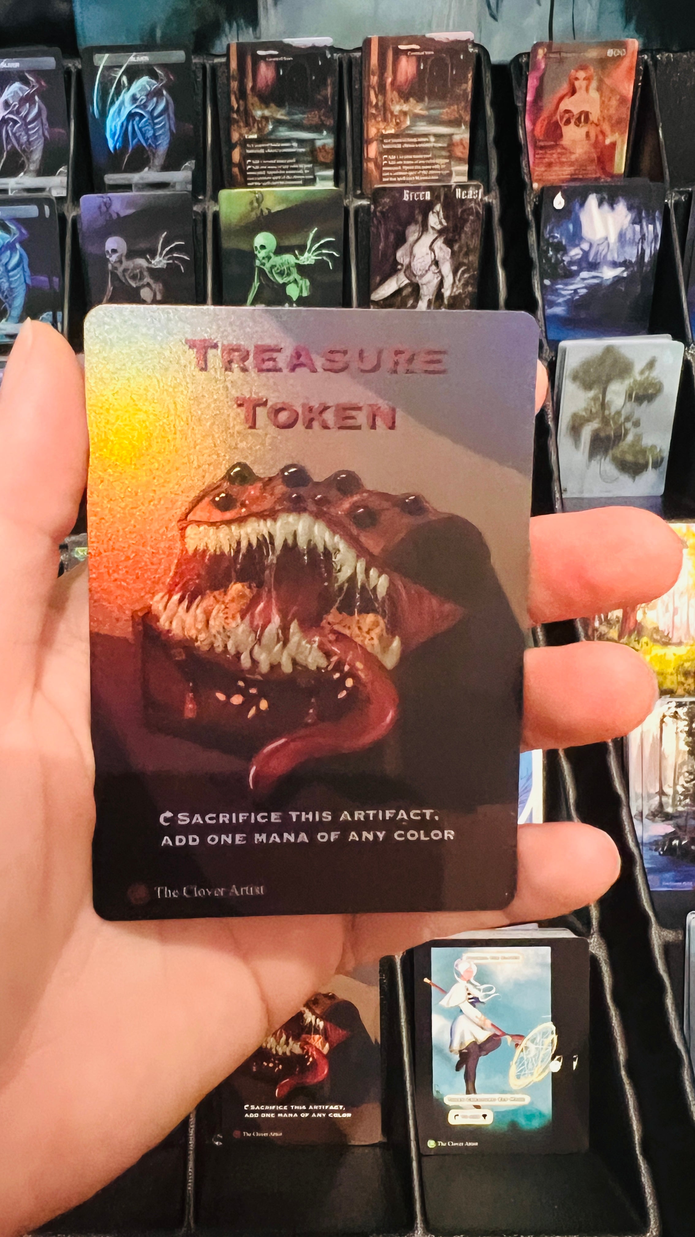 Mimic Treasure Token MTG tokens