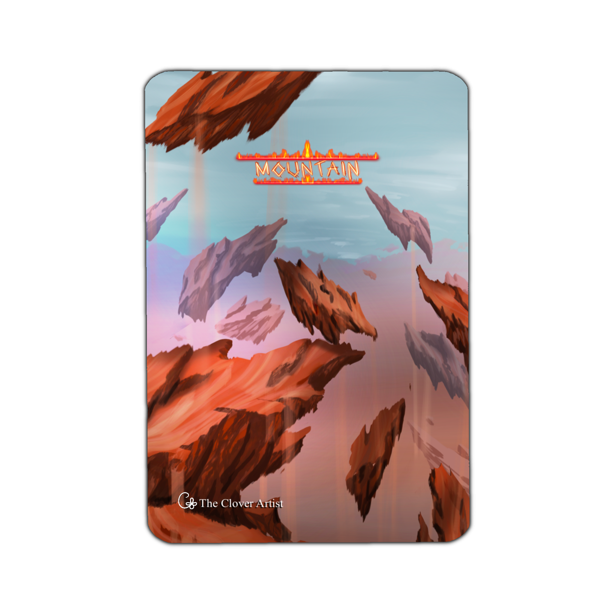 floating sandstone rocks with sand waterfalls 