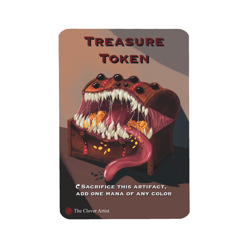 Mimic Treasure Token MTG tokens
