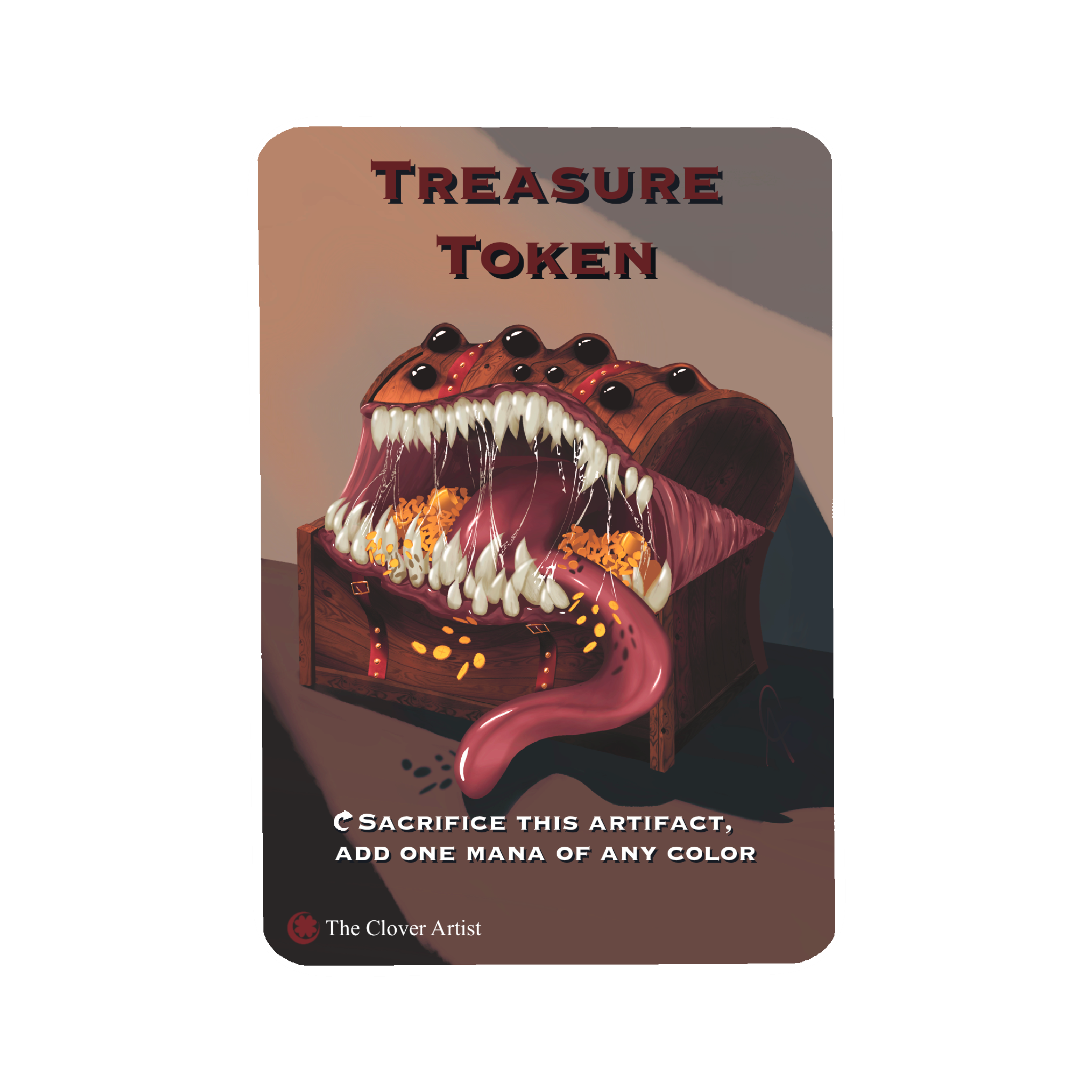 Mimic Treasure Token MTG tokens