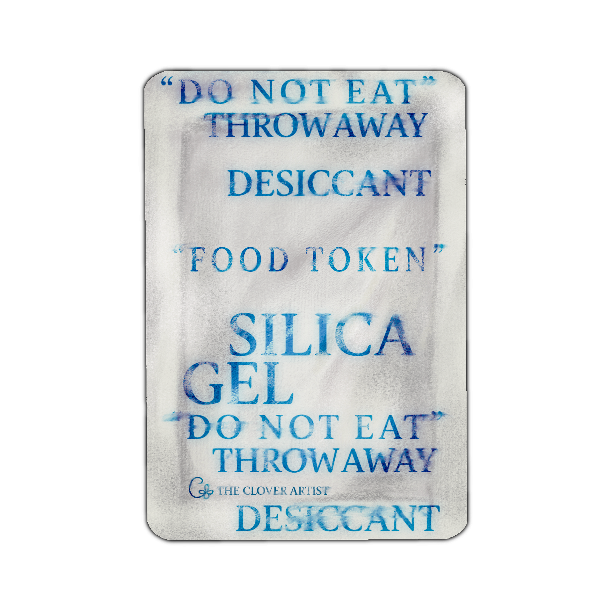 A mtg token that looks like a silica gel packet